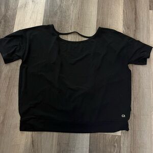 GAP Black Short Sleeve Women's Tee